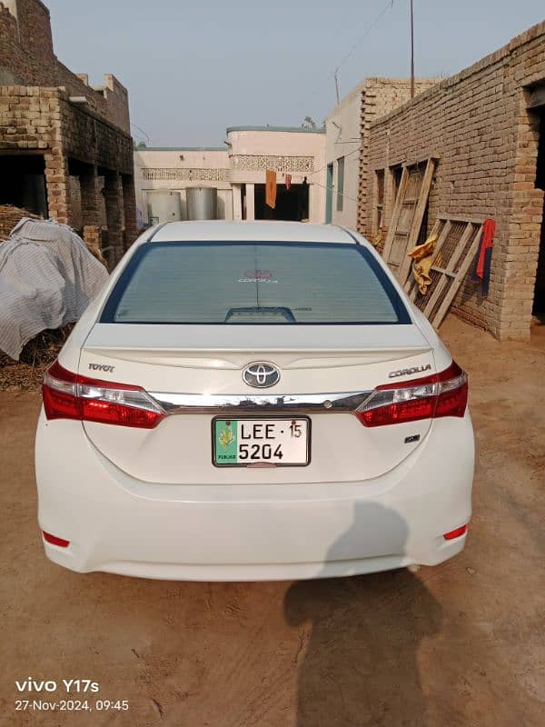 Toyota Corolla XLI 2015 15