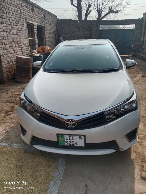 Toyota Corolla XLI 2015 17