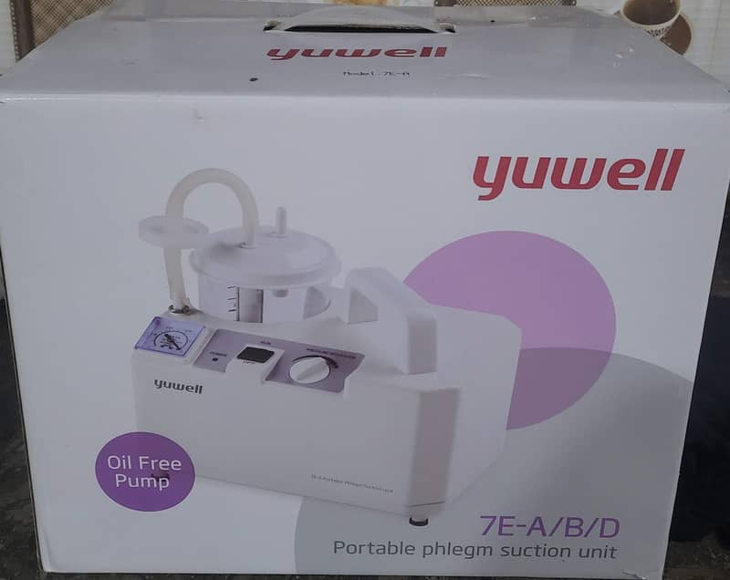 Yuwell Portable Phlegm Suction Machine 0