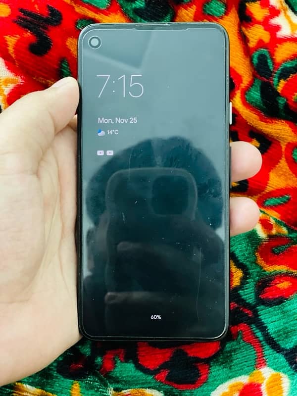 Google pixel 4a 4g with original charger 0