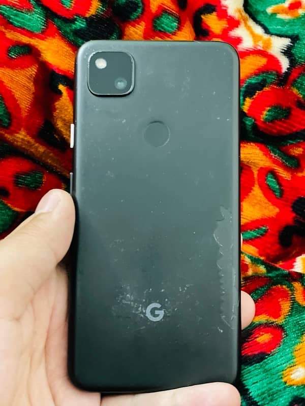 Google pixel 4a 4g with original charger 1