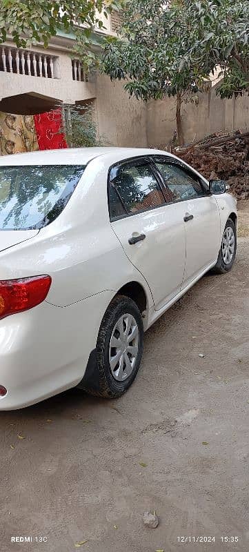 Toyota Corolla XLI 2010 9