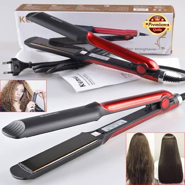 Kemei hair straightener Original quality Box pack brand new good reslt 3