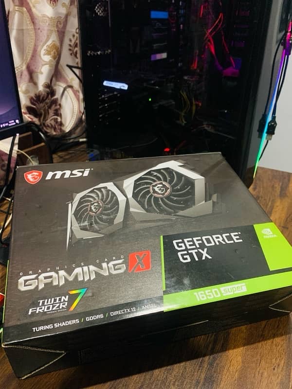 Nvidea geforce 1650 Super 5