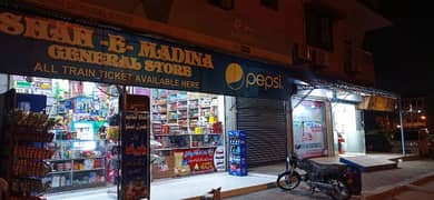 SHOP FOR RENT AVAILABLE IN MAIN MARKET AT KDA OVERSEAS BANGLOWS