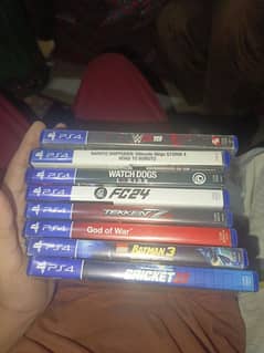 ps4 games all used