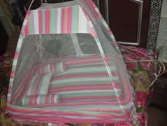 baby bed with net conopy