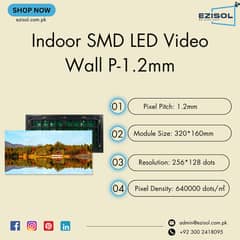 Indoor SMD LED Video Wall P-1.2mm