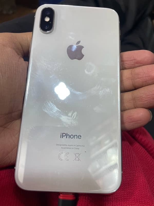 I phone x  PTA approved 64gb 0