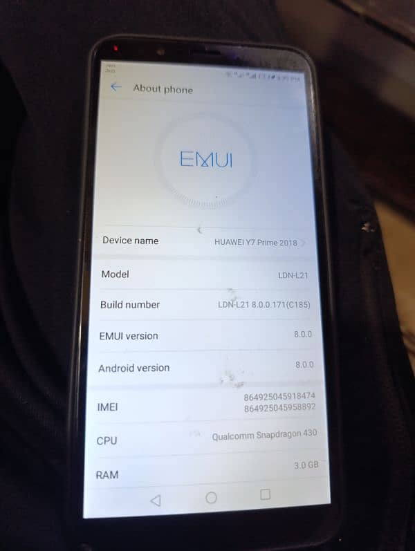 hi all I Wana Sale my Huawei Y7 Prime (2018). . 1