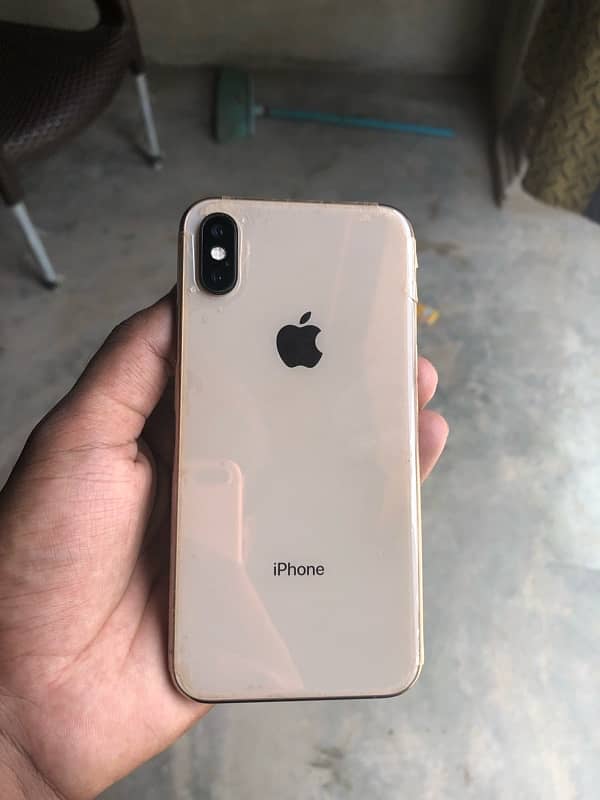 iPhone XS Gold 0