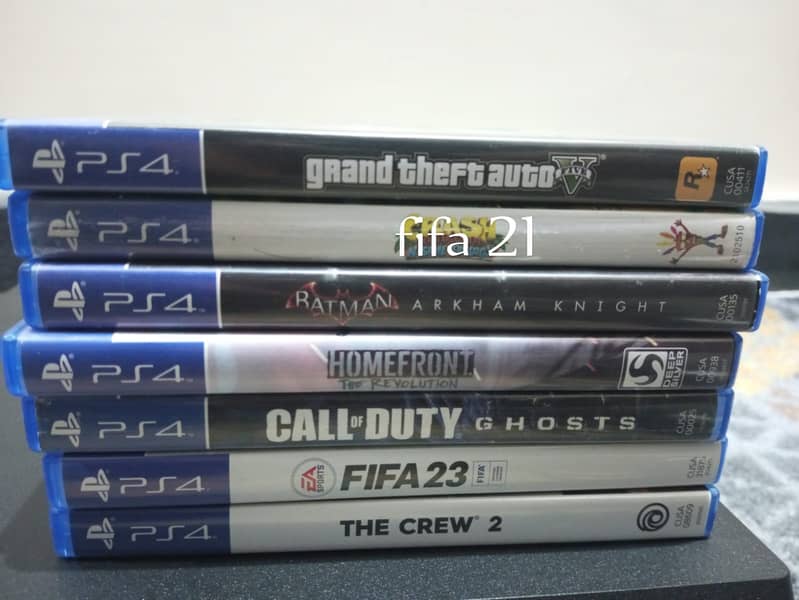 Ps4 pro(1Tb) + 7 Disc Games+ Ps4 Camera 2