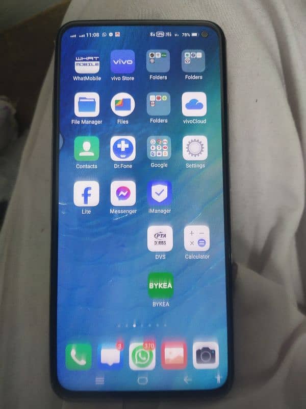 vivo v17. . . 8/256 Gb memory fast finger indisplay 1