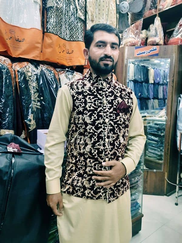 waist Coat Only kurtapujma suit 4