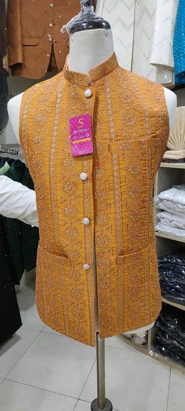 waist Coat Only kurtapujma suit 13