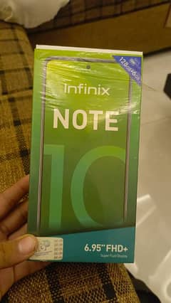 infinix note 10 All okay with box 10/10 condition