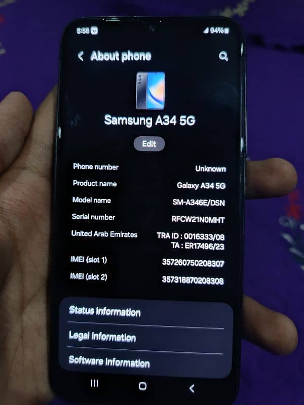 Samsung Galaxy A34 5G for sale 2