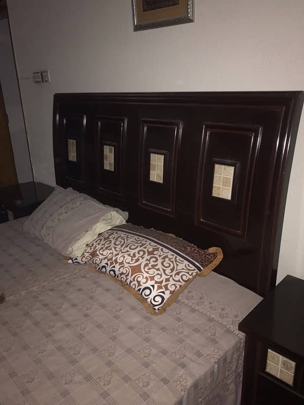 bed and side table 4