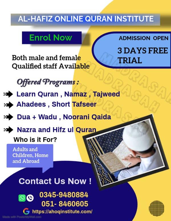 Online Quran Tutor | online Classes | Best Services 0