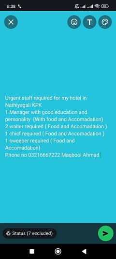 Jobs in Nathiyagali in hotel