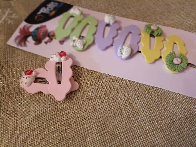 8 pairs clips set kid's girls & women 1