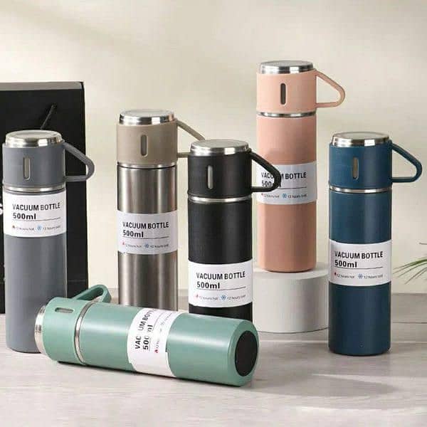 Stainless steel Hot water bottle vacuum flask 2