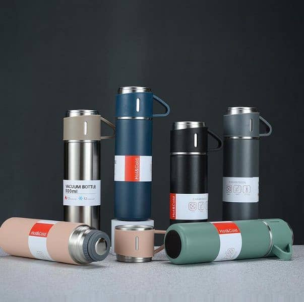 Stainless steel Hot water bottle vacuum flask 6