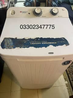 DW 6100 white single tub washer