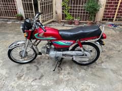 Honda CD 70 for sale contact WhatsApp 0340-8416-506