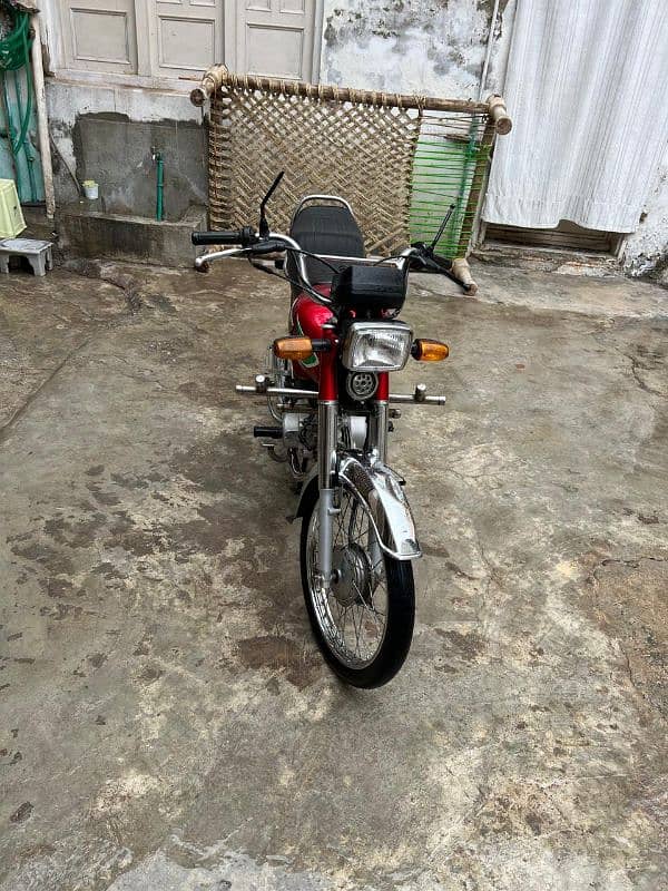 Honda CD 70 for sale contact WhatsApp 0340-8416-506 1