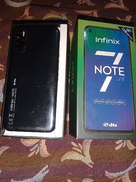 infinix not 7 lite 4/128 2