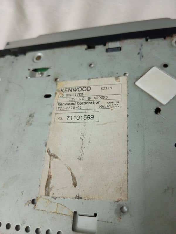 Original Kenwood car tape 2