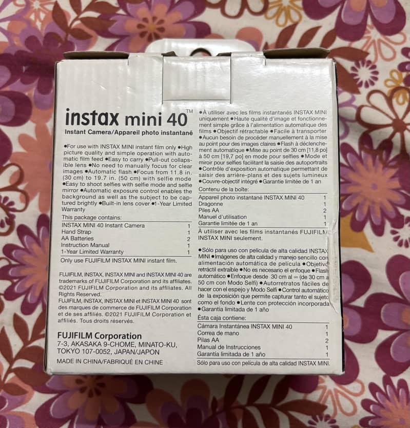 INSTAX MINI 40 NEW 7