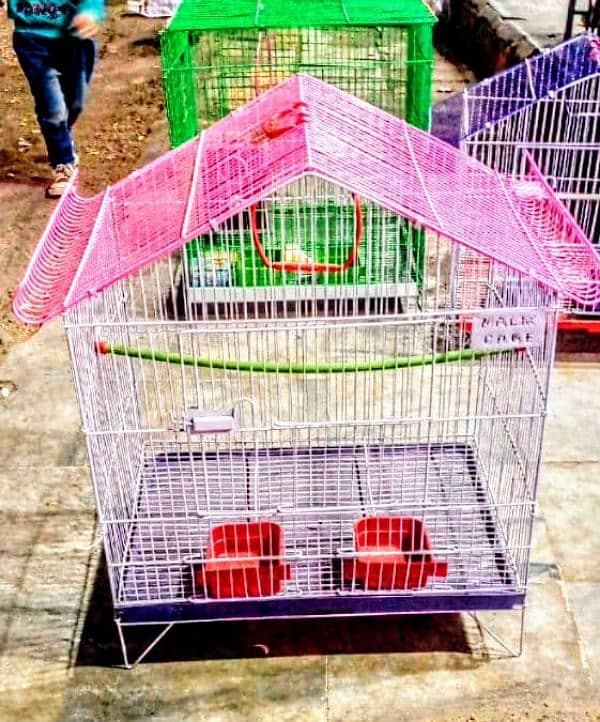 Birds cages. 10