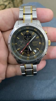 Seiko chronograph 100M