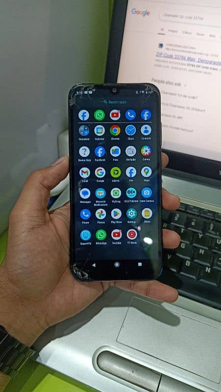 Moto e6s with box official aprove 0