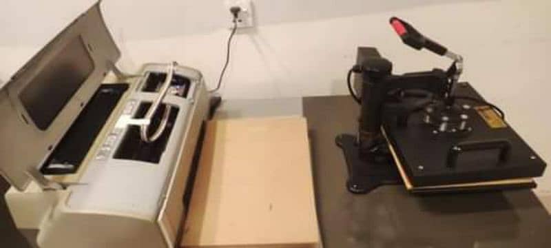 dtf printer and heat press setup for sale 1