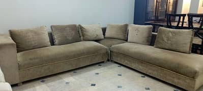 L shape Sofa set