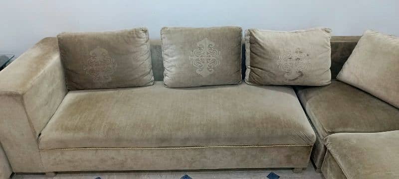 L shape Sofa set 2