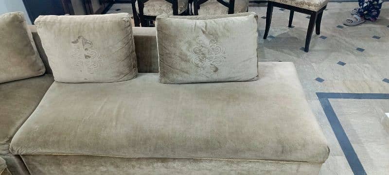 L shape Sofa set 4