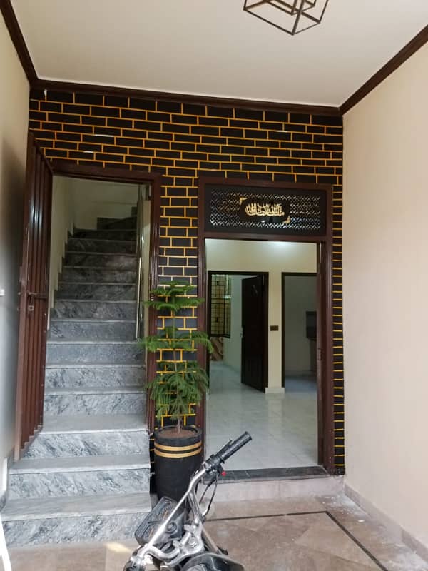 4 Marla Double Storey Brand New House For Sale In Hanif Park On 30 Feet Street Near Canal Road 0