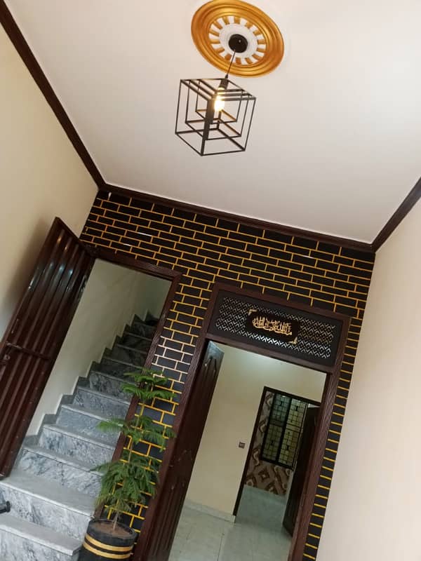 4 Marla Double Storey Brand New House For Sale In Hanif Park On 30 Feet Street Near Canal Road 1