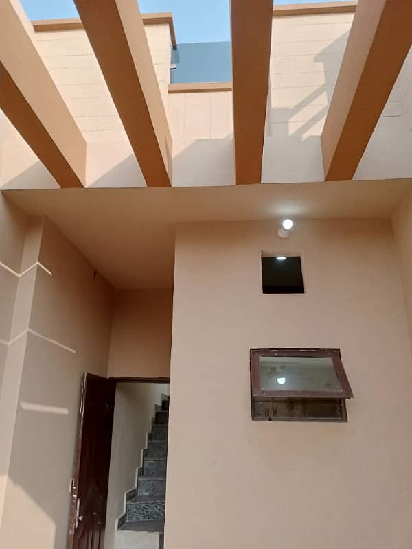 4 Marla Double Storey Brand New House For Sale In Hanif Park On 30 Feet Street Near Canal Road 20