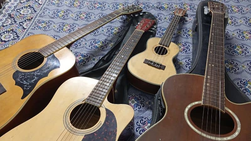 Multiple Acoustic & Electric Guitars for Sale - Affordable Prices 0