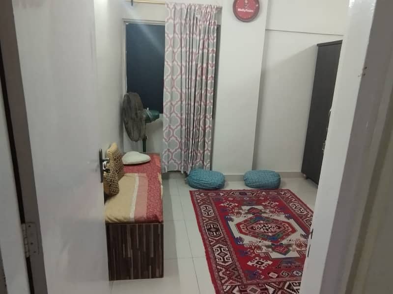 Road Facing Apartment For Sale in Salimar Centre at Gulistan e Jauhar Block 17 21