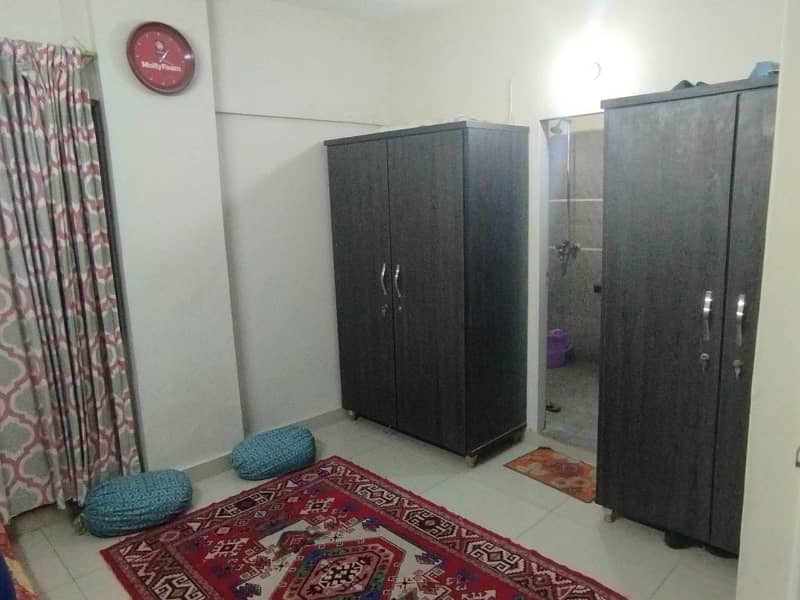 Road Facing Apartment For Sale in Salimar Centre at Gulistan e Jauhar Block 17 22