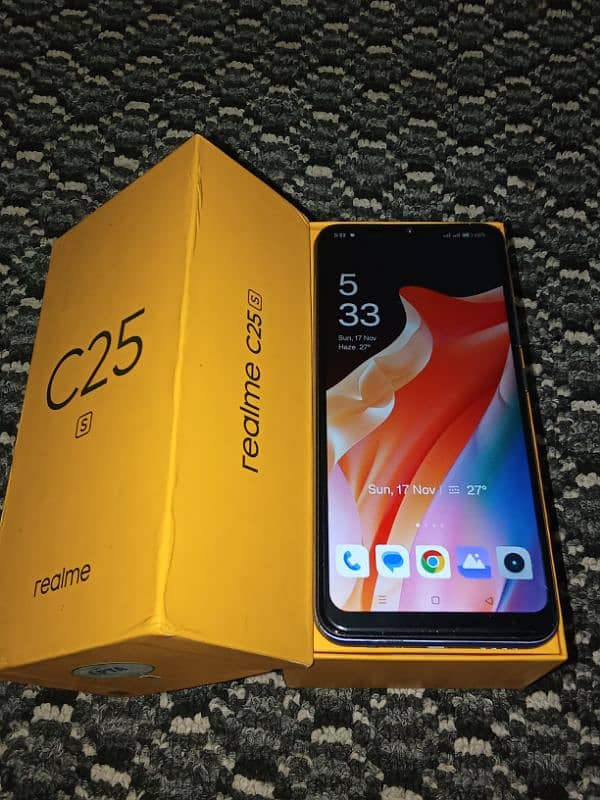 REALME C 25 S  4/64 DATA STORAGE 4