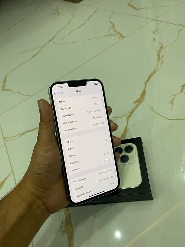 iphone 13 pro Max 256gb PTA approved 10