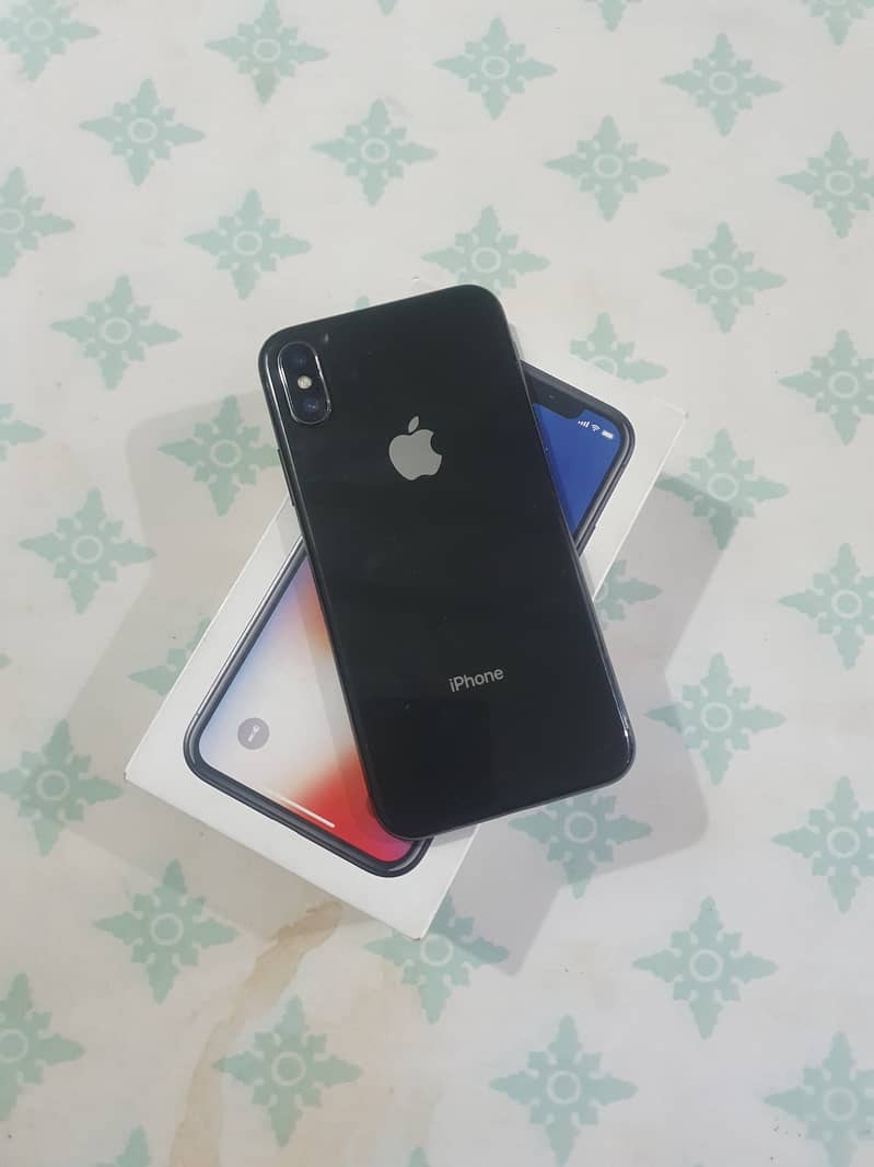 Iphone x PTA Approved with Box 0