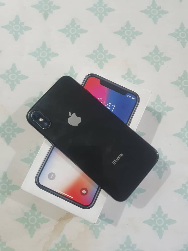 Iphone x PTA Approved with Box 4